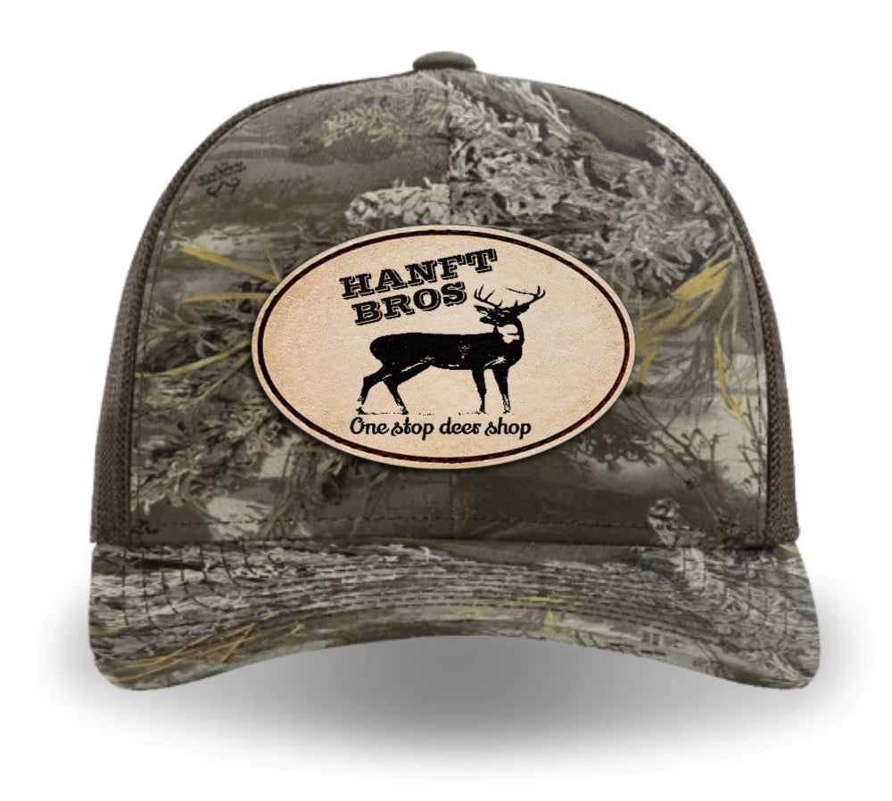 Camo Hanft Bros Deer Shop Buck Hat