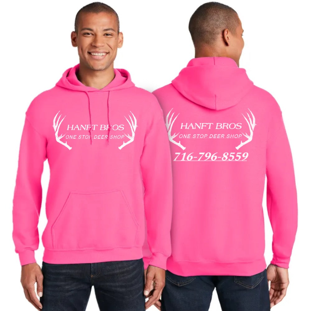 Hanft Bros Pink Rack Hoodie